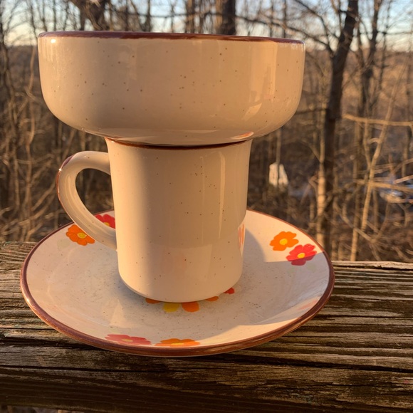 Cottage core 3 piece bowl mug and plate 👧 - Picture 4 of 13